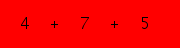 enter the sum of these 3 numbers