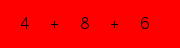 enter the sum of these 3 numbers