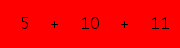 enter the sum of these 3 numbers