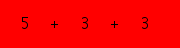 enter the sum of these 3 numbers