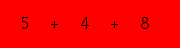 enter the sum of these 3 numbers