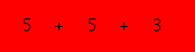 enter the sum of these 3 numbers