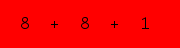 enter the sum of these 3 numbers