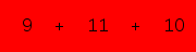 enter the sum of these 3 numbers